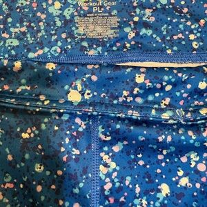 Trek Gear Blue Patterned Leggings